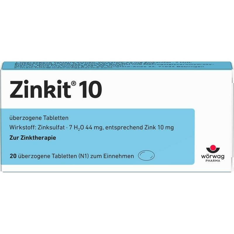 ZINKIT 10 überzogene Tabletten