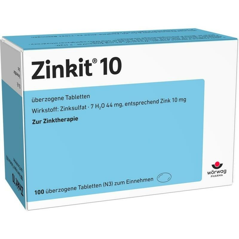 ZINKIT 10 überzogene Tabletten