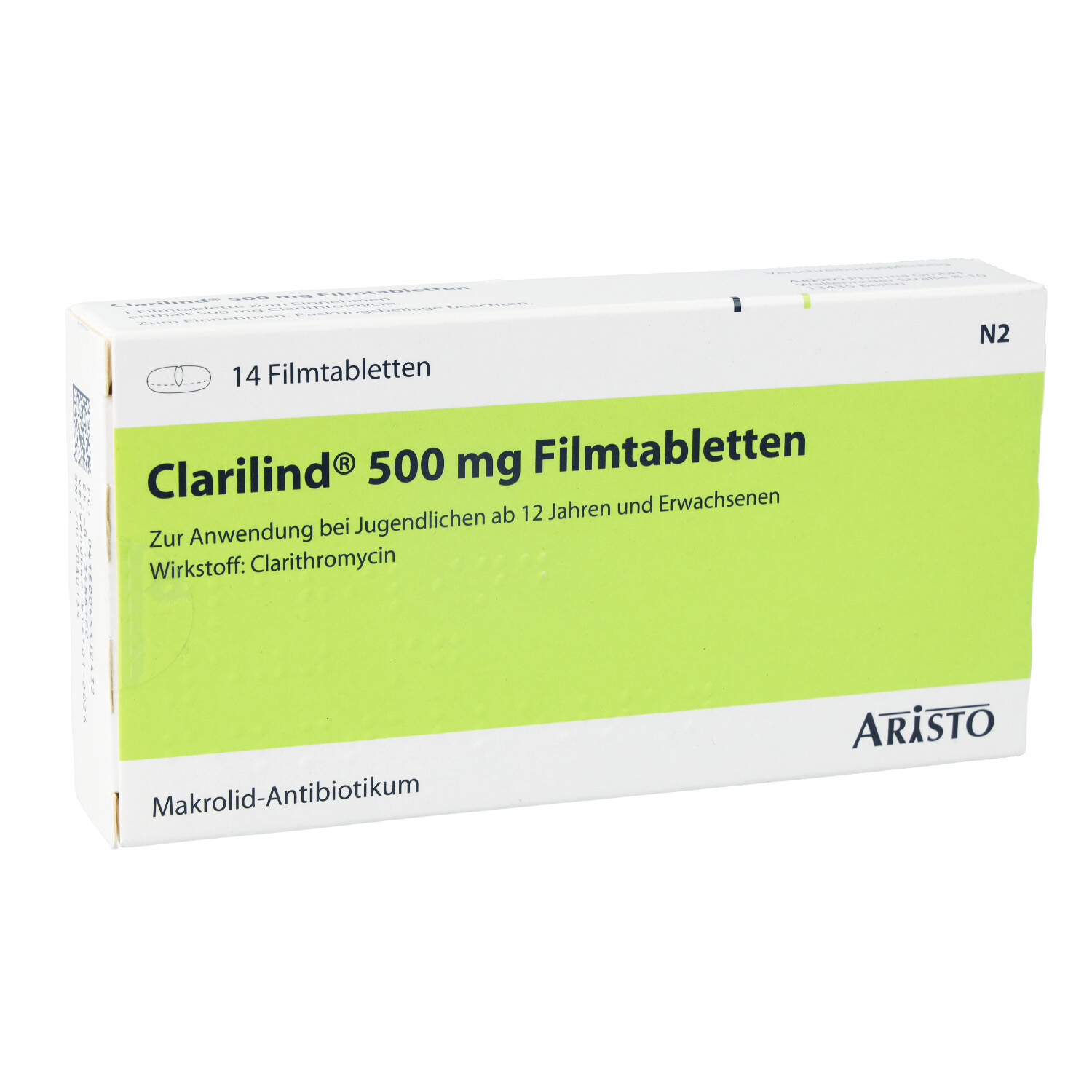 CLARILIND 500 mg Filmtabletten