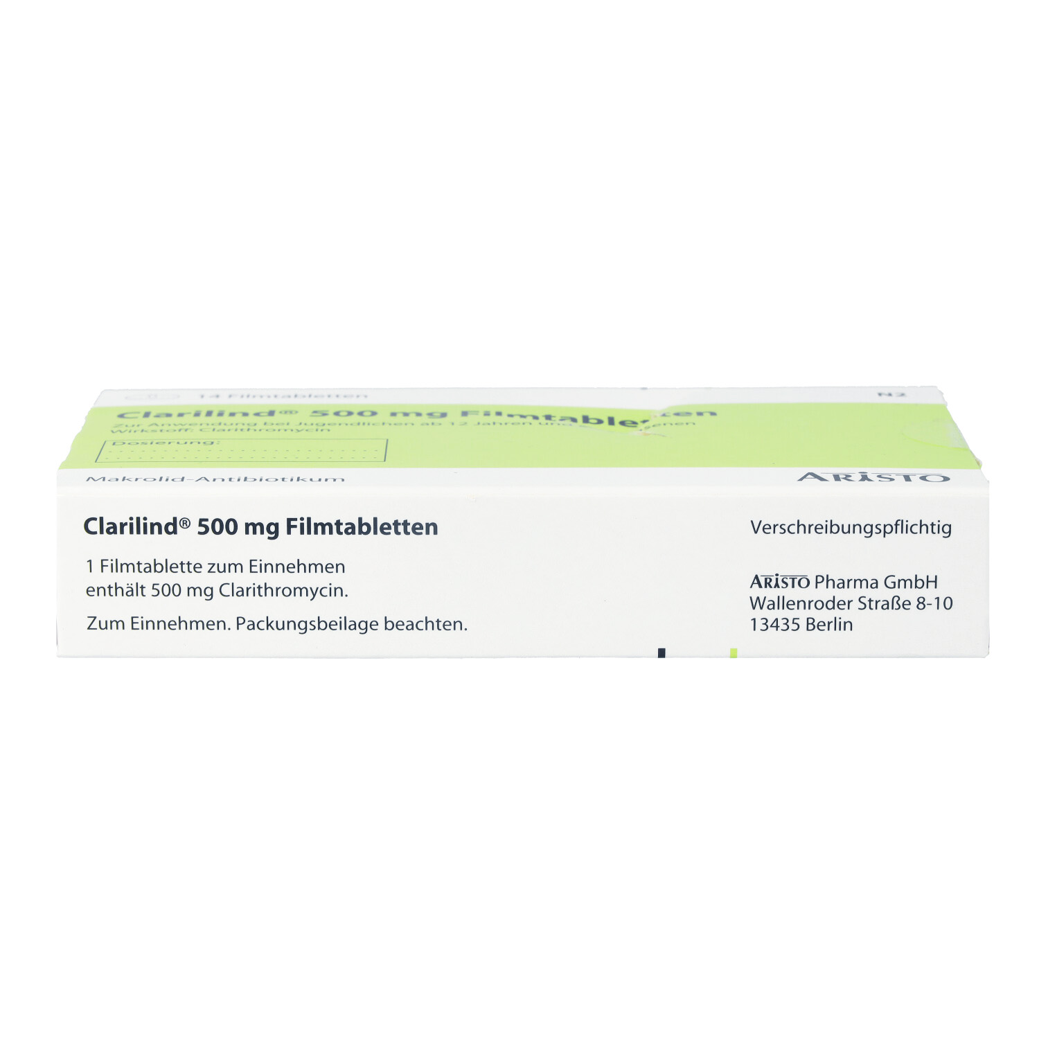 CLARILIND 500 mg Filmtabletten