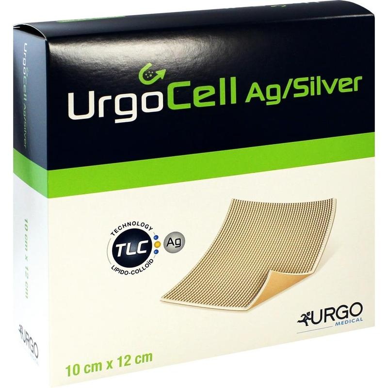 URGOCELL silver non Adhesive Verband 10x12 cm