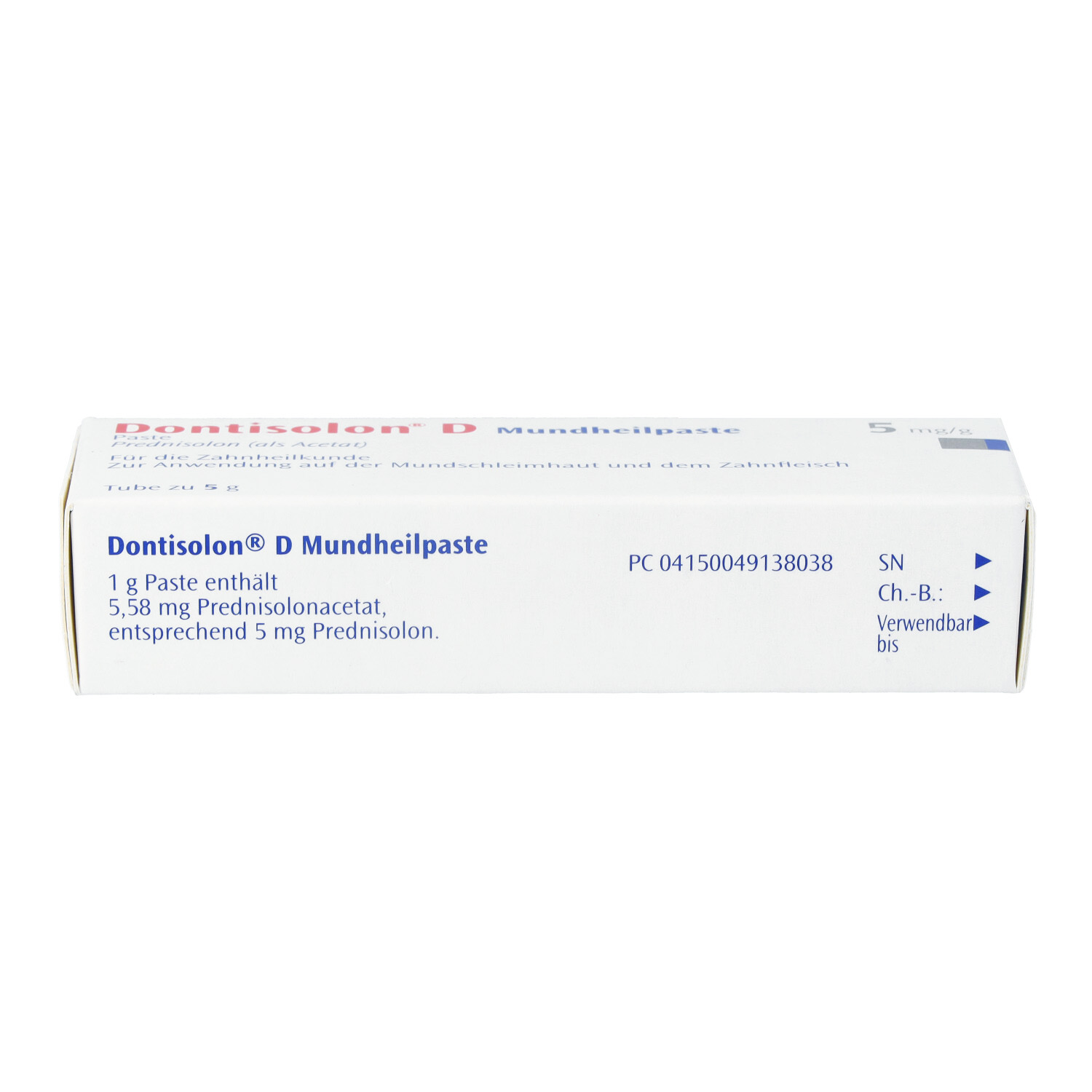DONTISOLON D Mundheilpaste
