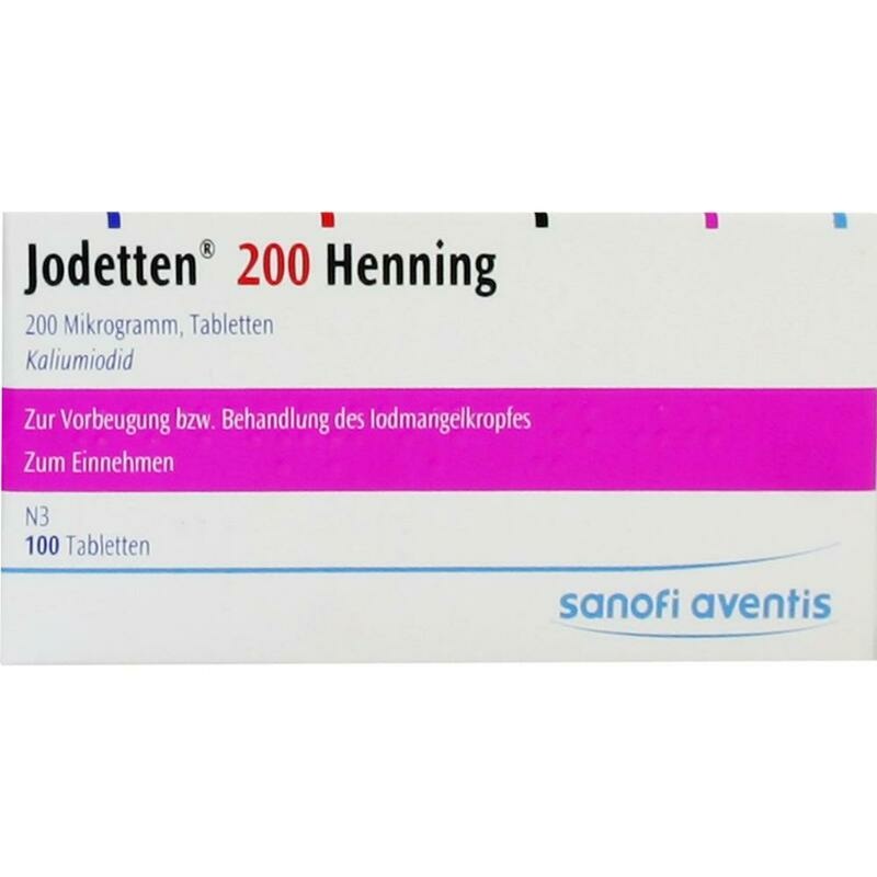 JODETTEN 200 Henning Tabletten