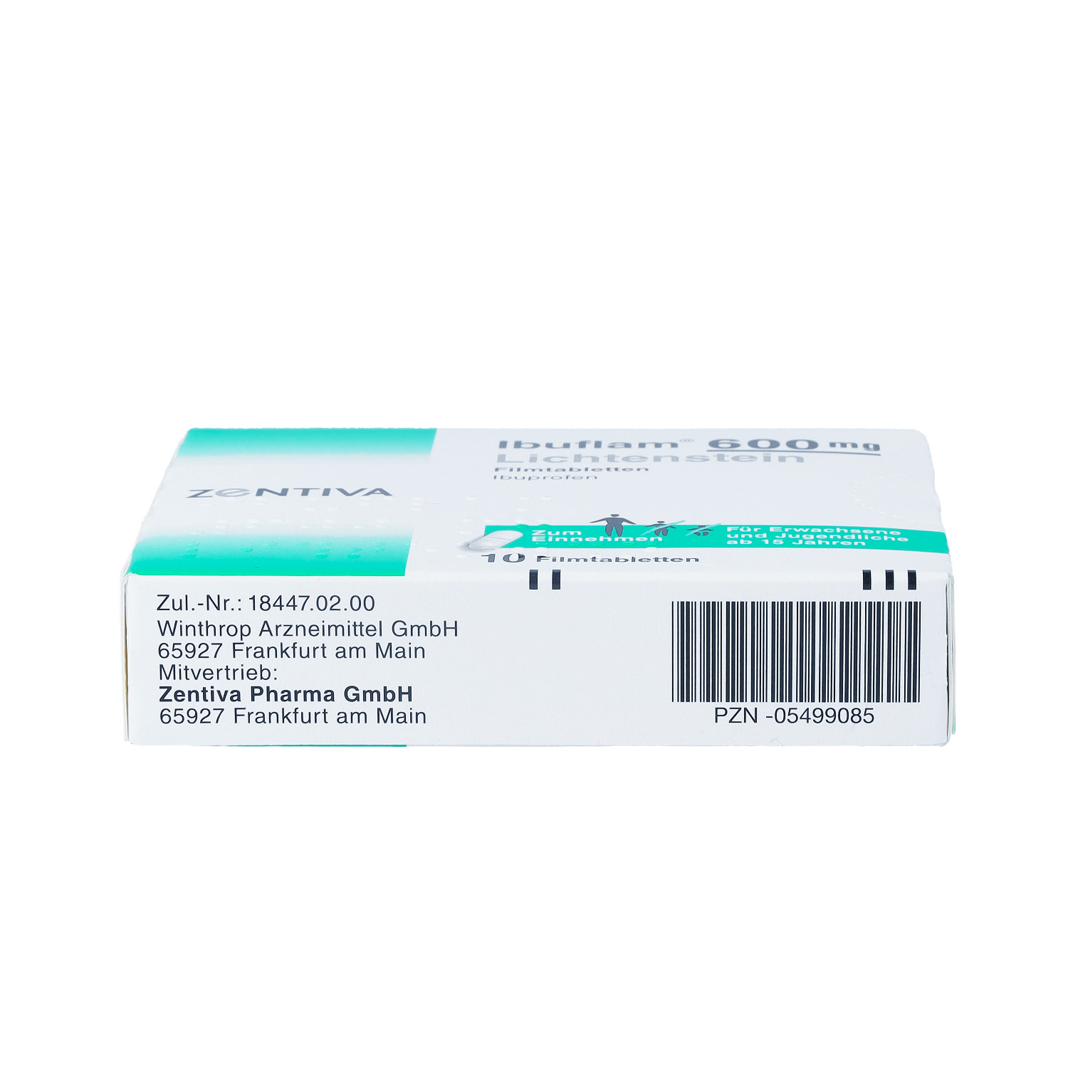IBUFLAM 600 mg Lichtenstein Filmtabletten