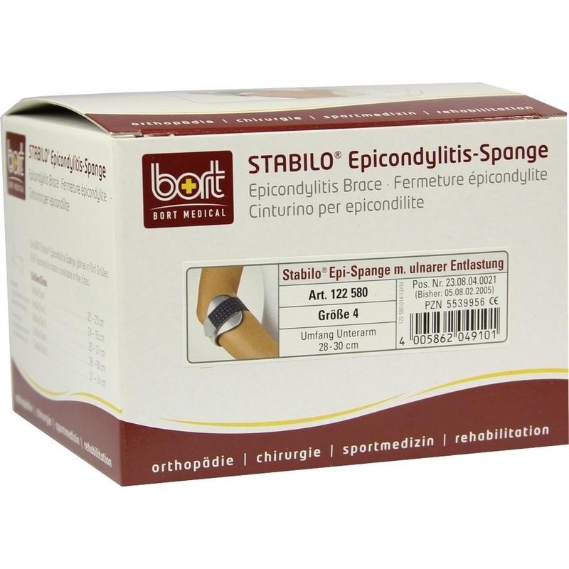 BORT Stabilo Epicondylitis-Spange Gr.4 grau