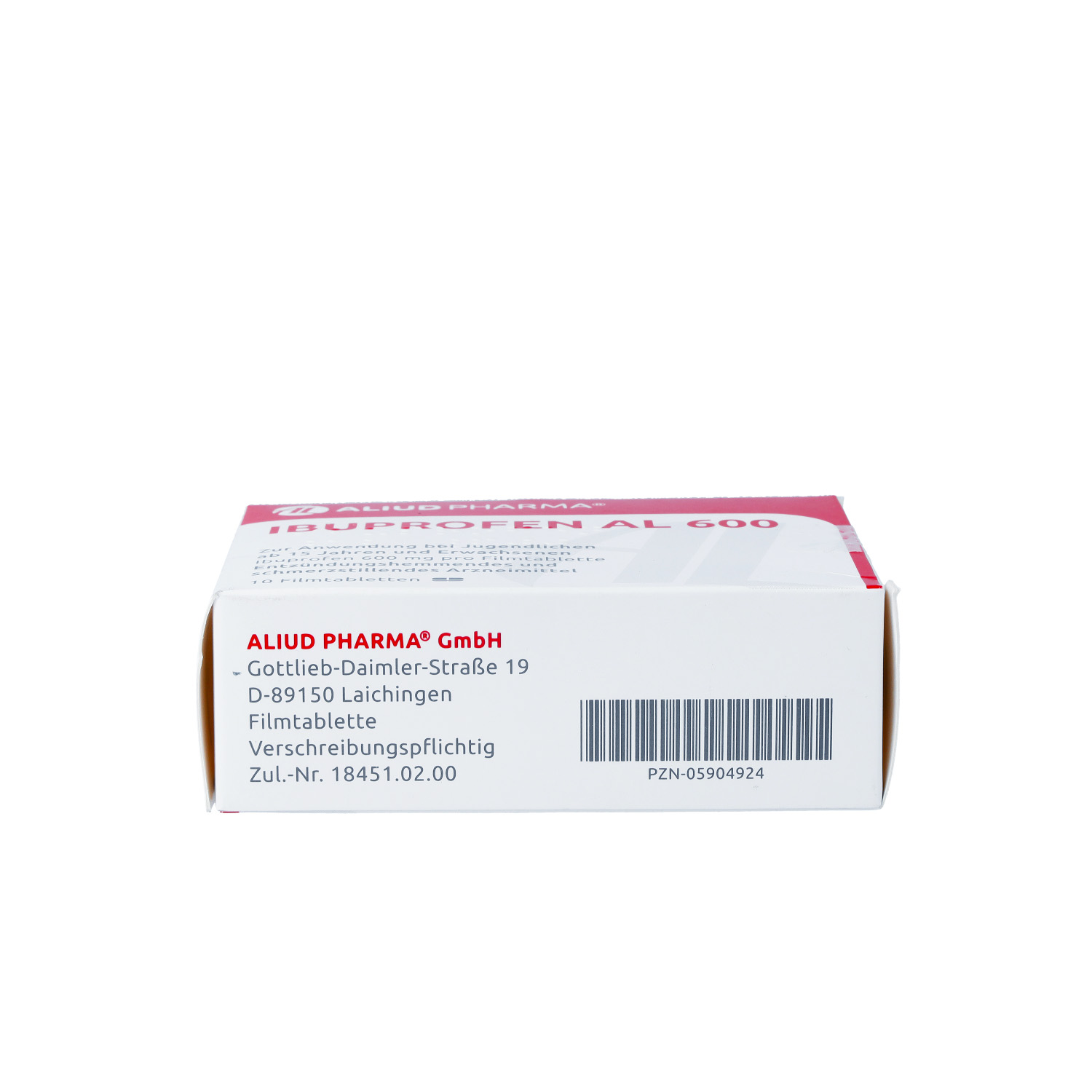 IBUPROFEN AL 600 Filmtabletten