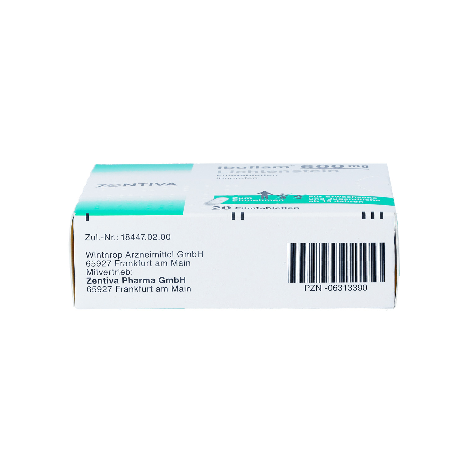IBUFLAM 600 mg Lichtenstein Filmtabletten