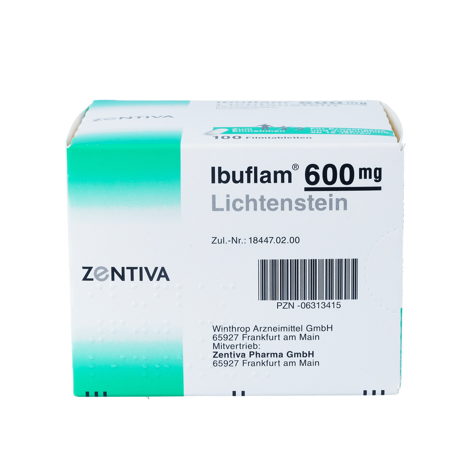 IBUFLAM 600 mg Lichtenstein Filmtabletten