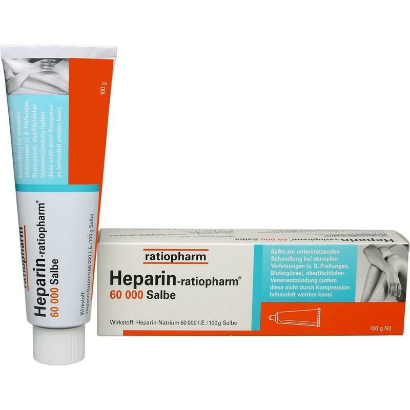 HEPARIN-RATIOPHARM 60.000 Salbe