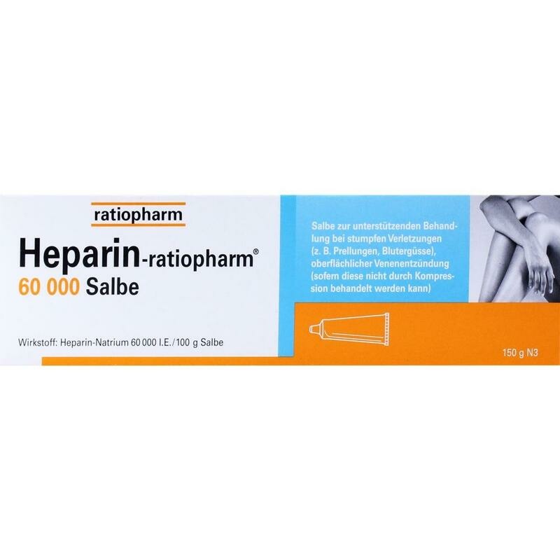HEPARIN-RATIOPHARM 60.000 Salbe