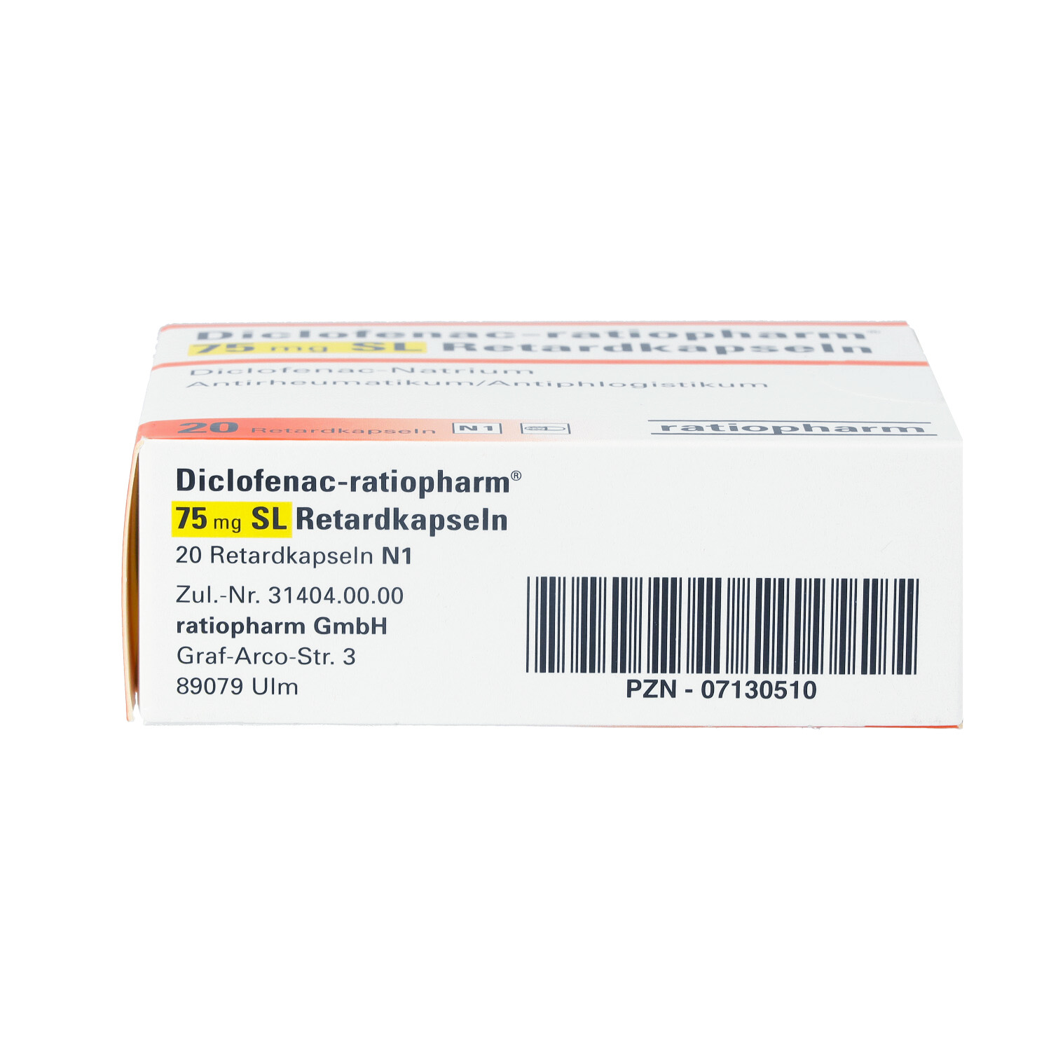 DICLOFENAC-ratiopharm 75 mg SL Retardkapseln
