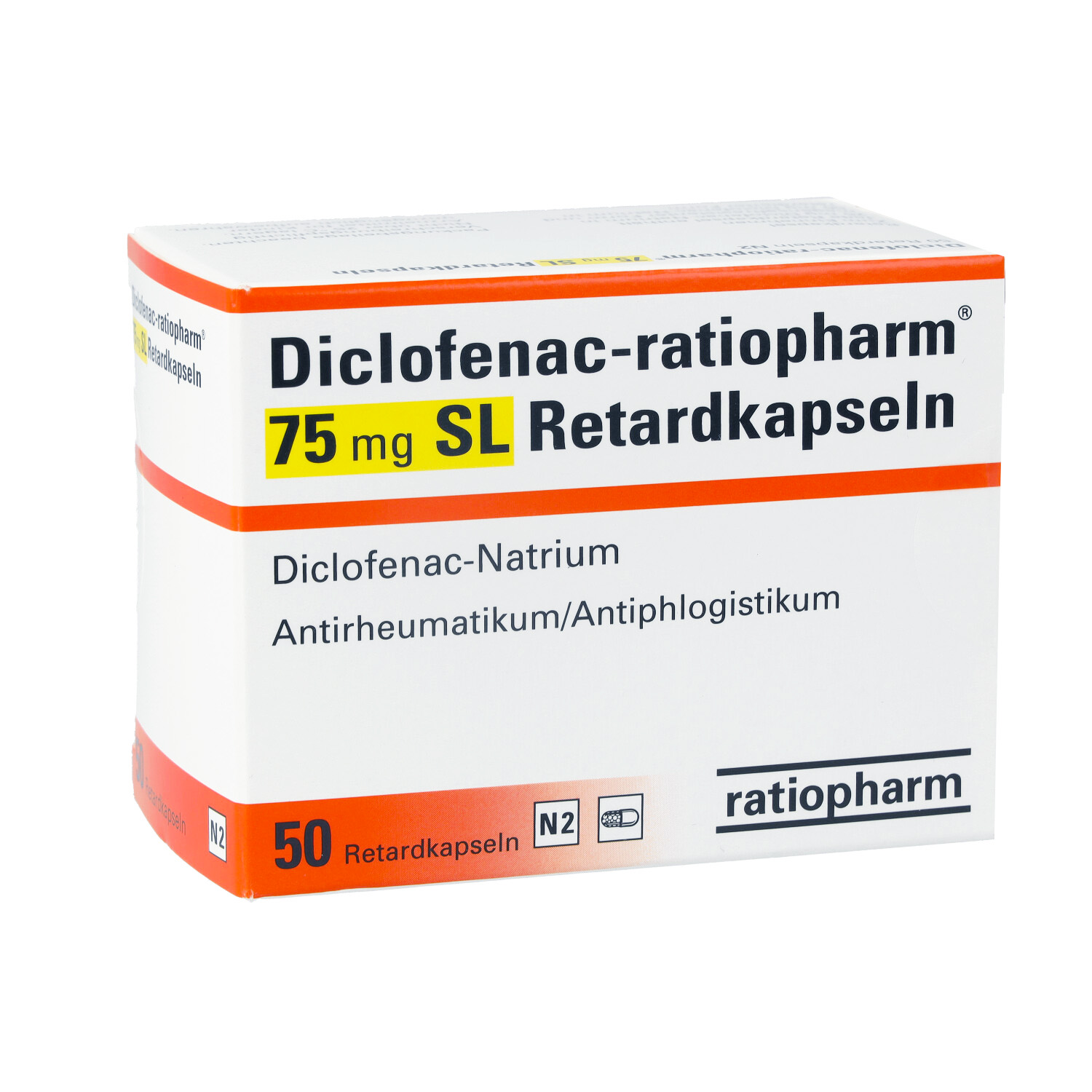 DICLOFENAC-ratiopharm 75 mg SL Retardkapseln