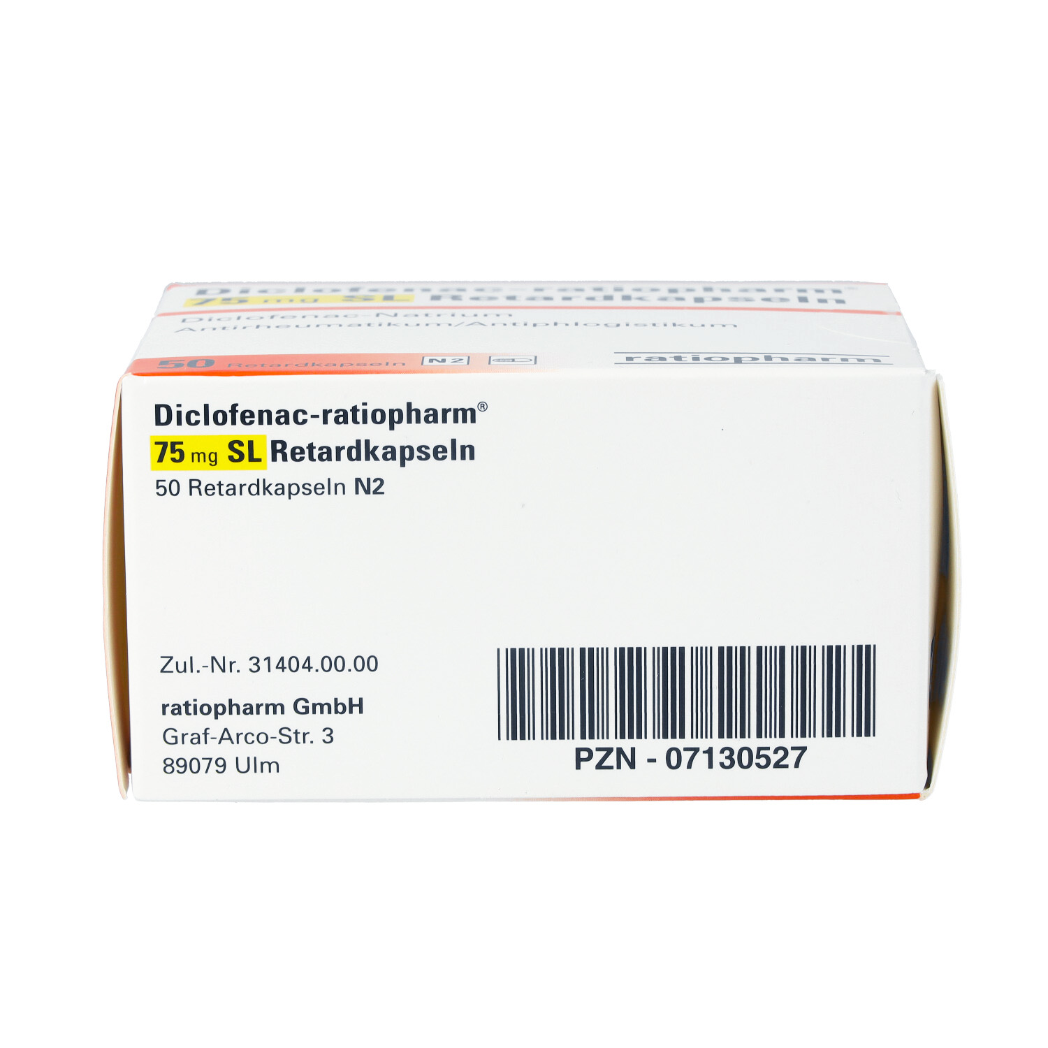 DICLOFENAC-ratiopharm 75 mg SL Retardkapseln