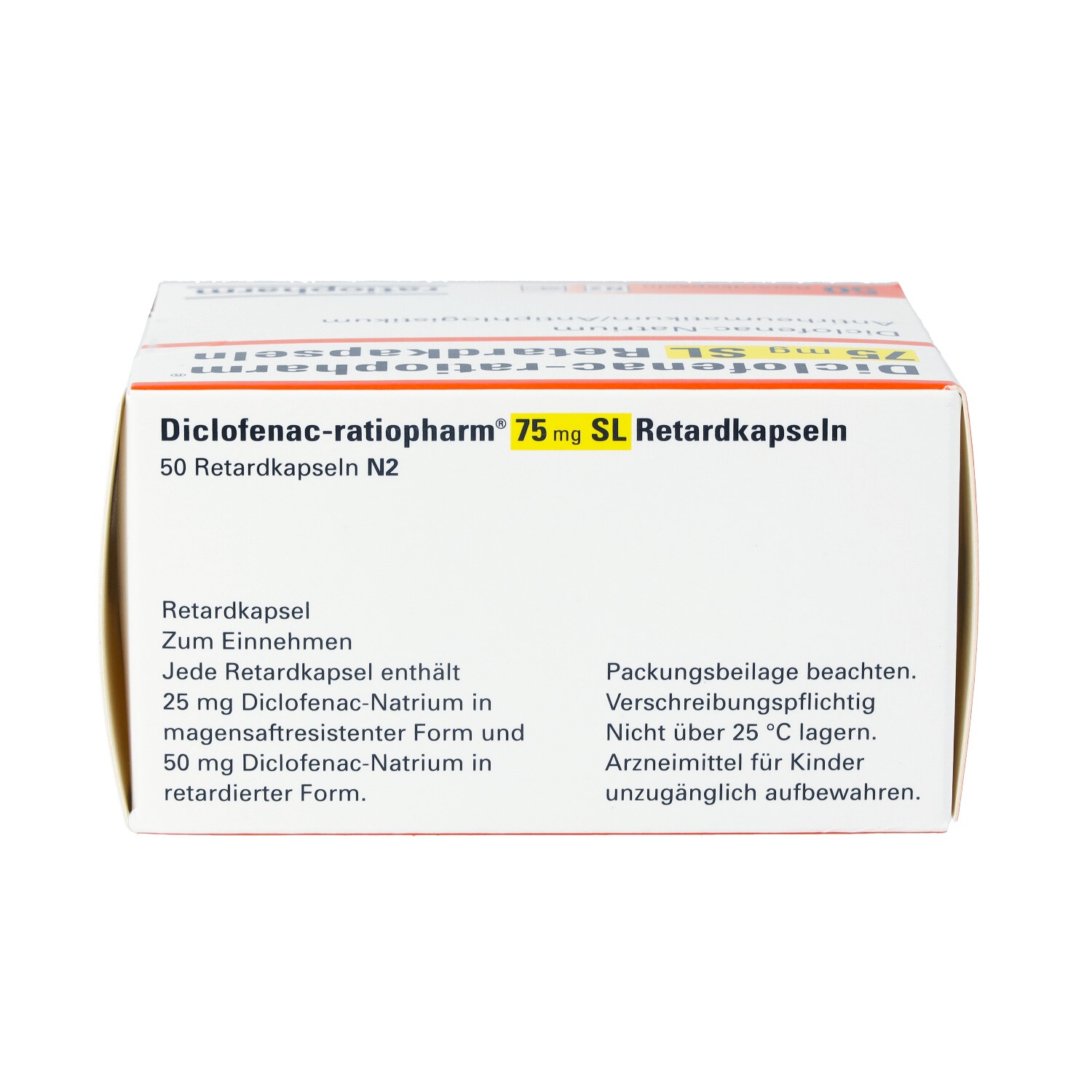 DICLOFENAC-ratiopharm 75 mg SL Retardkapseln
