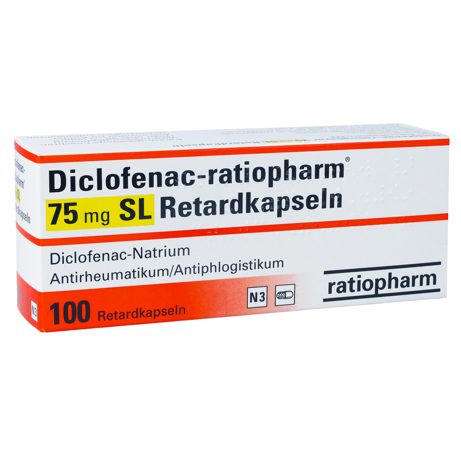 DICLOFENAC-ratiopharm 75 mg SL Retardkapseln