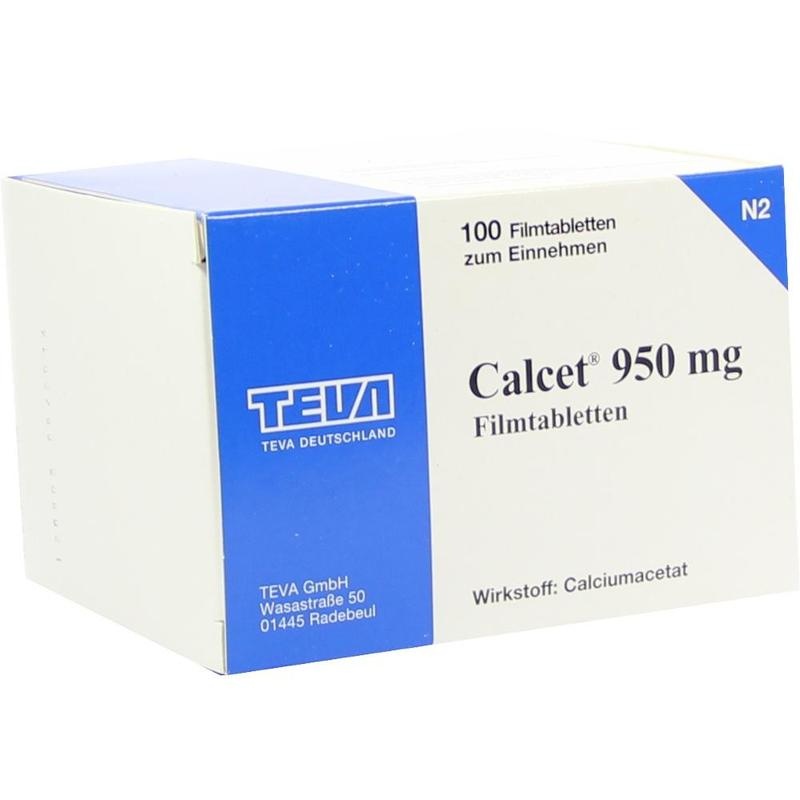 CALCET 950 mg Filmtabletten