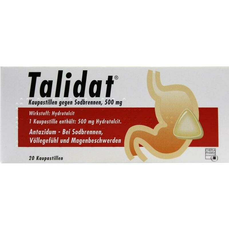 TALIDAT Kaupastillen gegen Sodbrennen