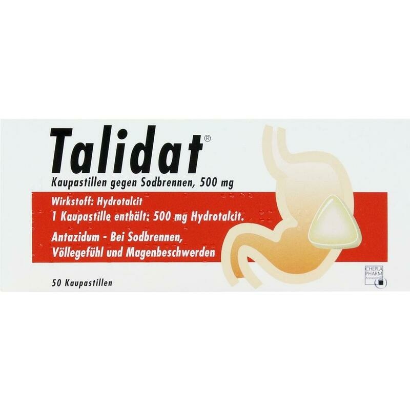 TALIDAT Kaupastillen gegen Sodbrennen