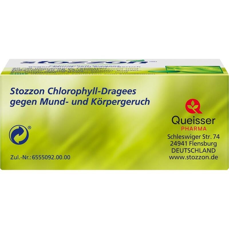 STOZZON Chlorophyll überzogene Tabletten