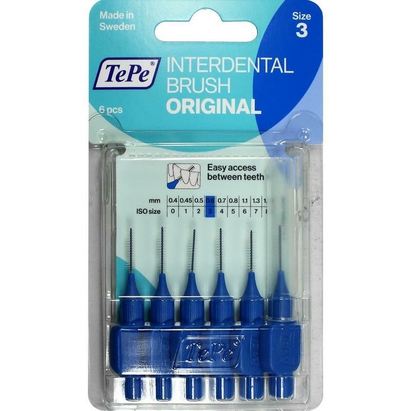 TEPE Interdentalbürste 0,6mm blau
