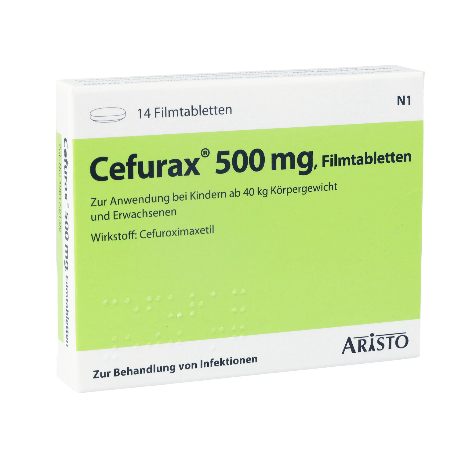 CEFURAX 500 mg Filmtabletten