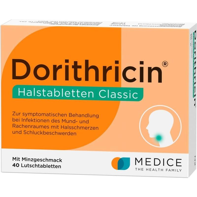 DORITHRICIN Halstabletten Classic