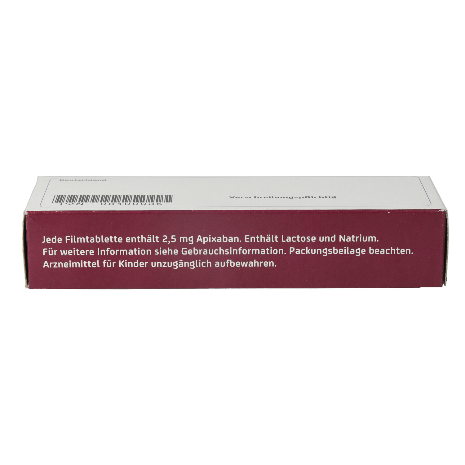 ELIQUIS 2,5 mg Filmtabletten