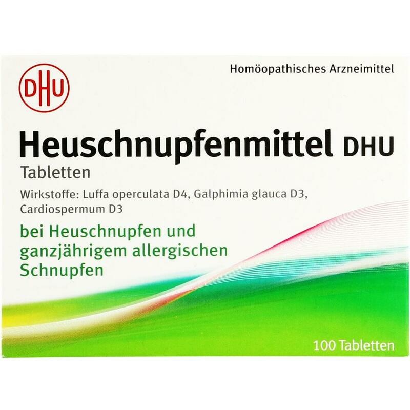 HEUSCHNUPFENMITTEL DHU Tabletten