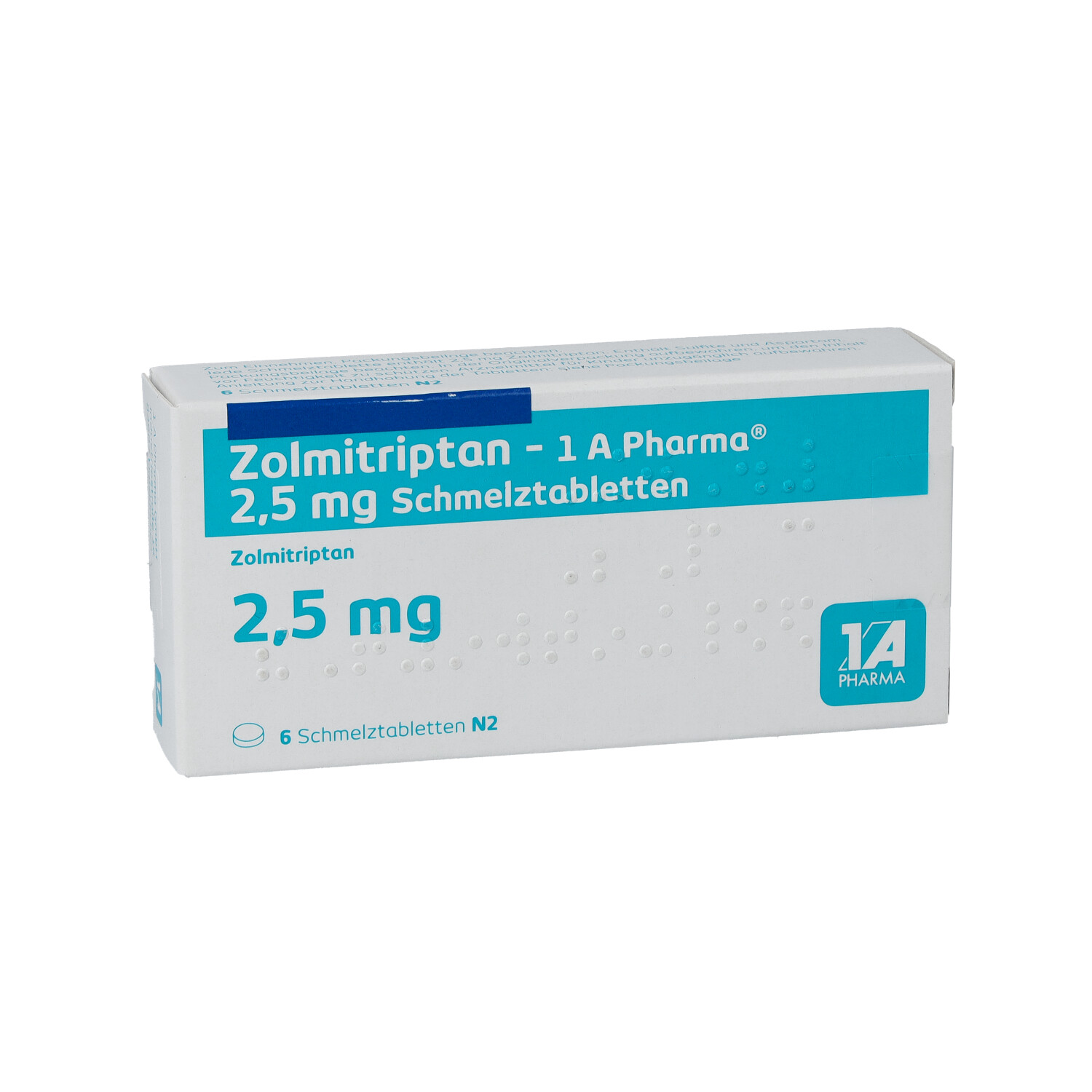 ZOLMITRIPTAN-1A Pharma 2,5 mg Schmelztabletten