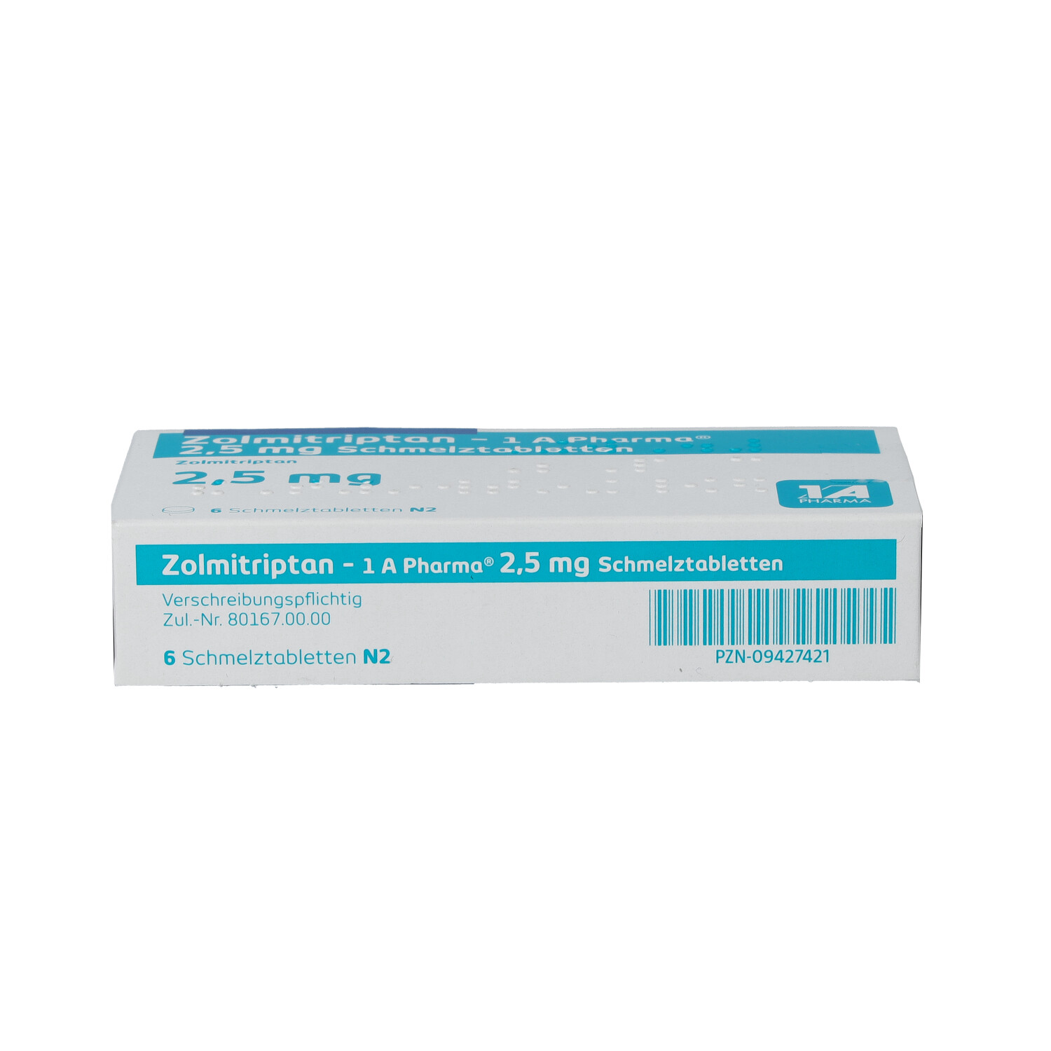 ZOLMITRIPTAN-1A Pharma 2,5 mg Schmelztabletten