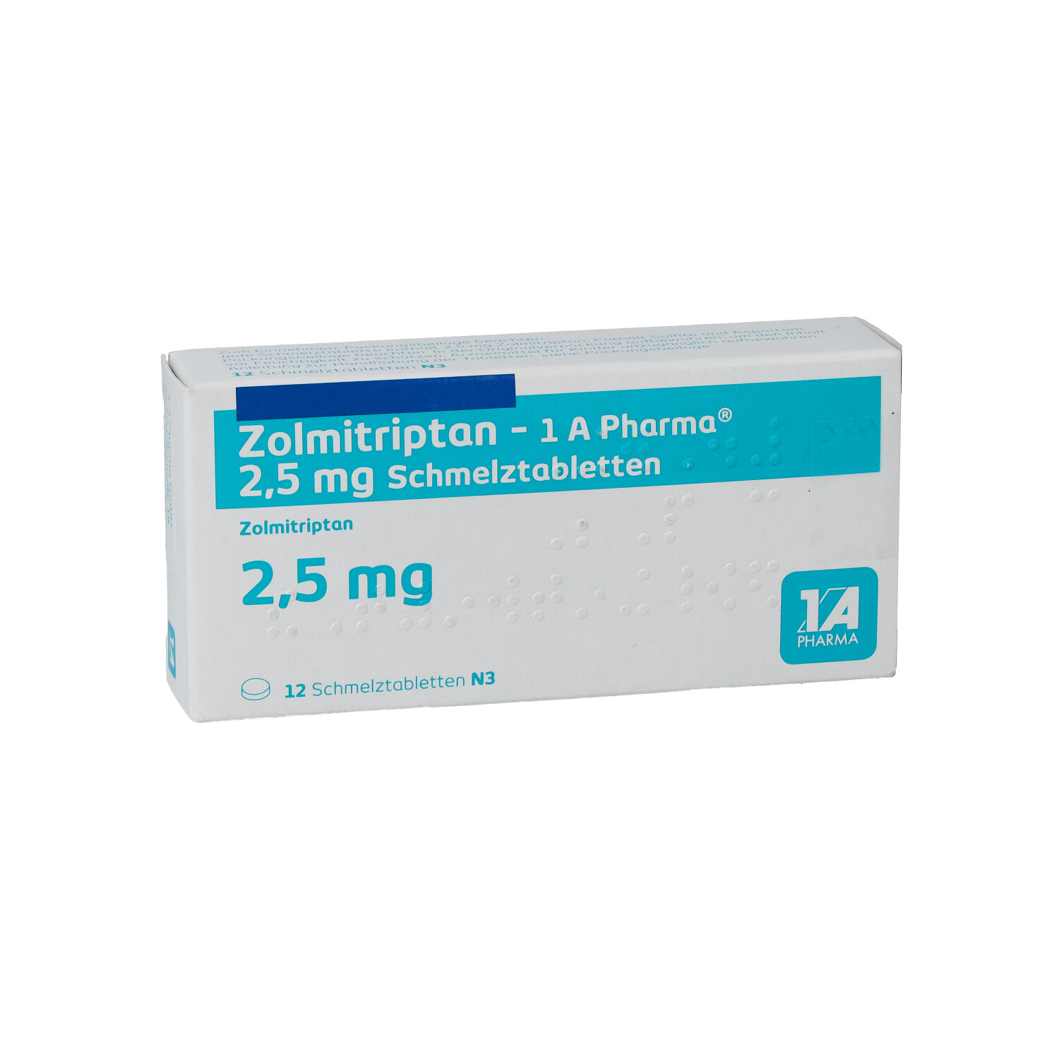 ZOLMITRIPTAN-1A Pharma 2,5 mg Schmelztabletten
