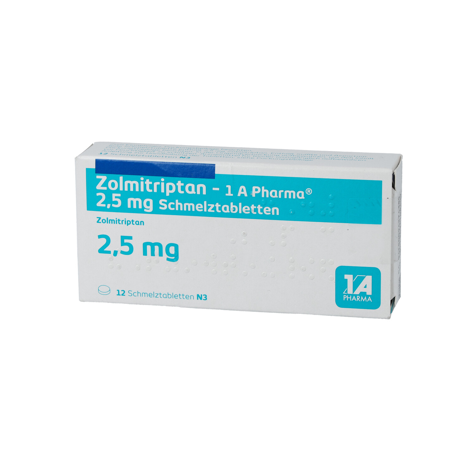 ZOLMITRIPTAN-1A Pharma 2,5 mg Schmelztabletten