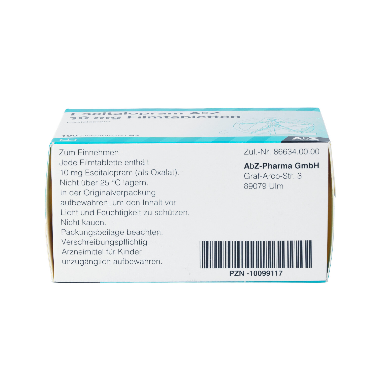 ESCITALOPRAM AbZ 10 mg Filmtabletten