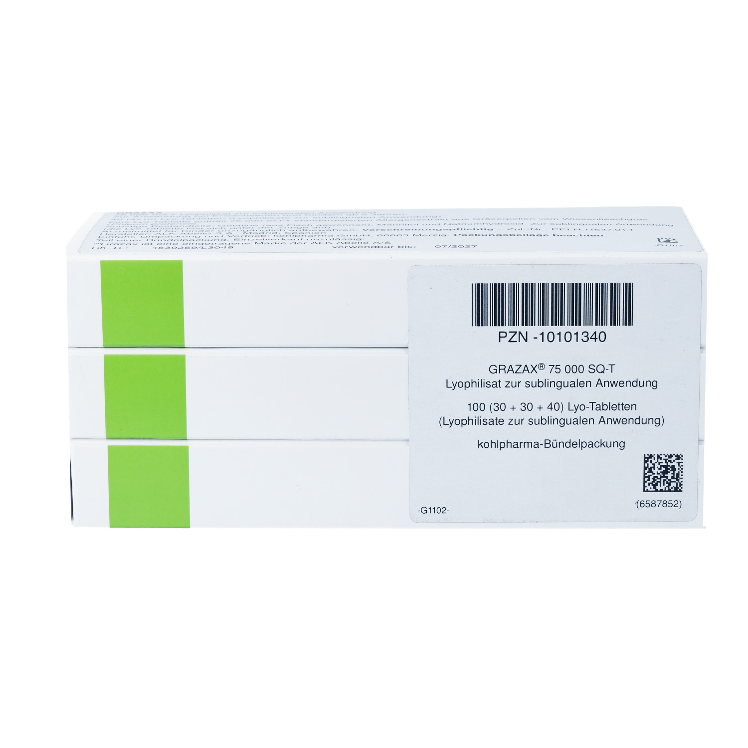 GRAZAX 75.000 SQ-T Lyo-Tab.Lyophilisat z.Einnehmen