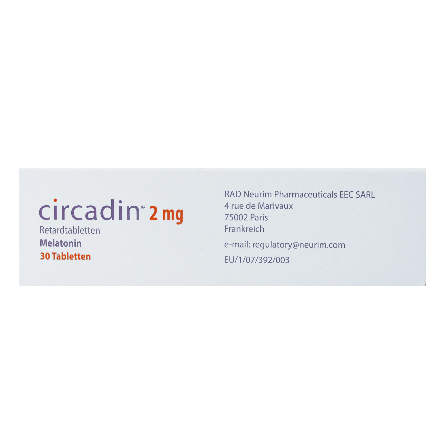 CIRCADIN 2 mg Retardtabletten