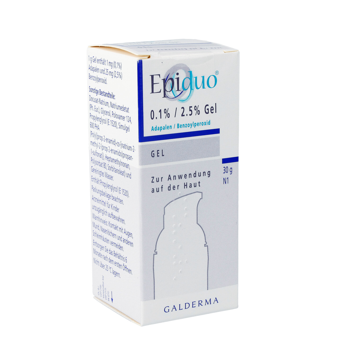 EPIDUO 0,1%/2,5% Gel Pumpsysstem