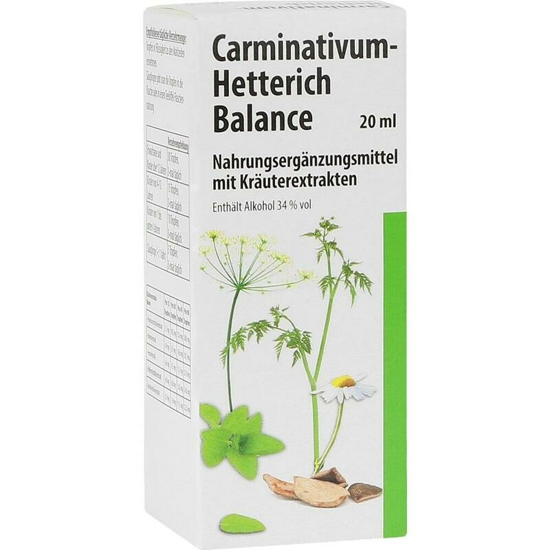 CARMINATIVUM Hetterich Balance Tropfen z.Einnehmen