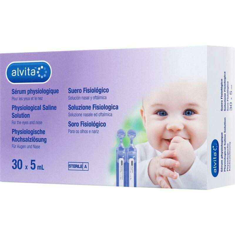 ALVITA physiologische Kochsalzlösung Ampullen