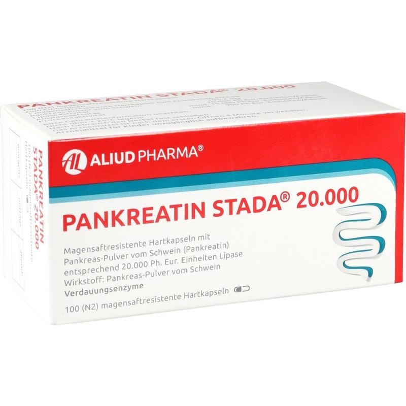 PANKREATIN STADA 20.000 magensaftres.Hartk.ALIUD