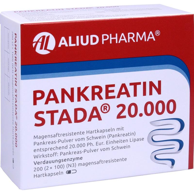 PANKREATIN STADA 20.000 magensaftres.Hartk.ALIUD
