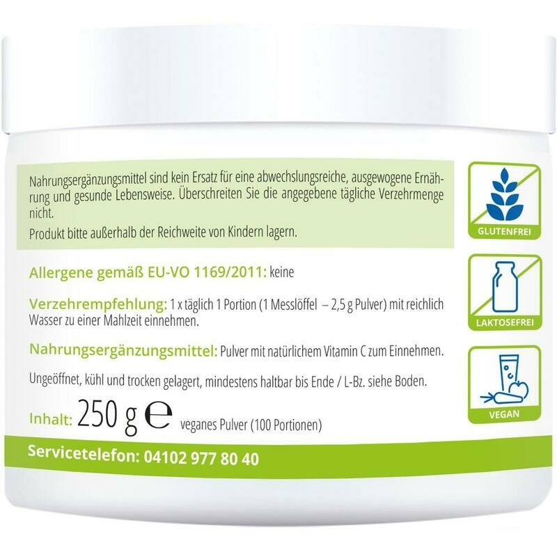 APORTHA natürliches Vitamin C vegetarisch Pulver