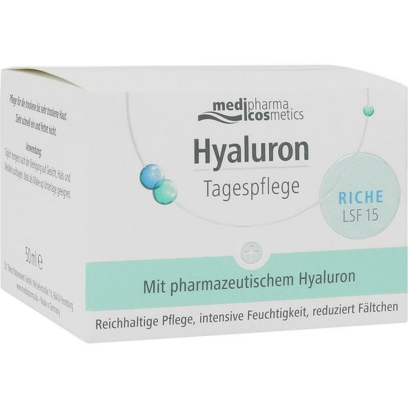 HYALURON TAGESPFLEGE riche Creme LSF 15