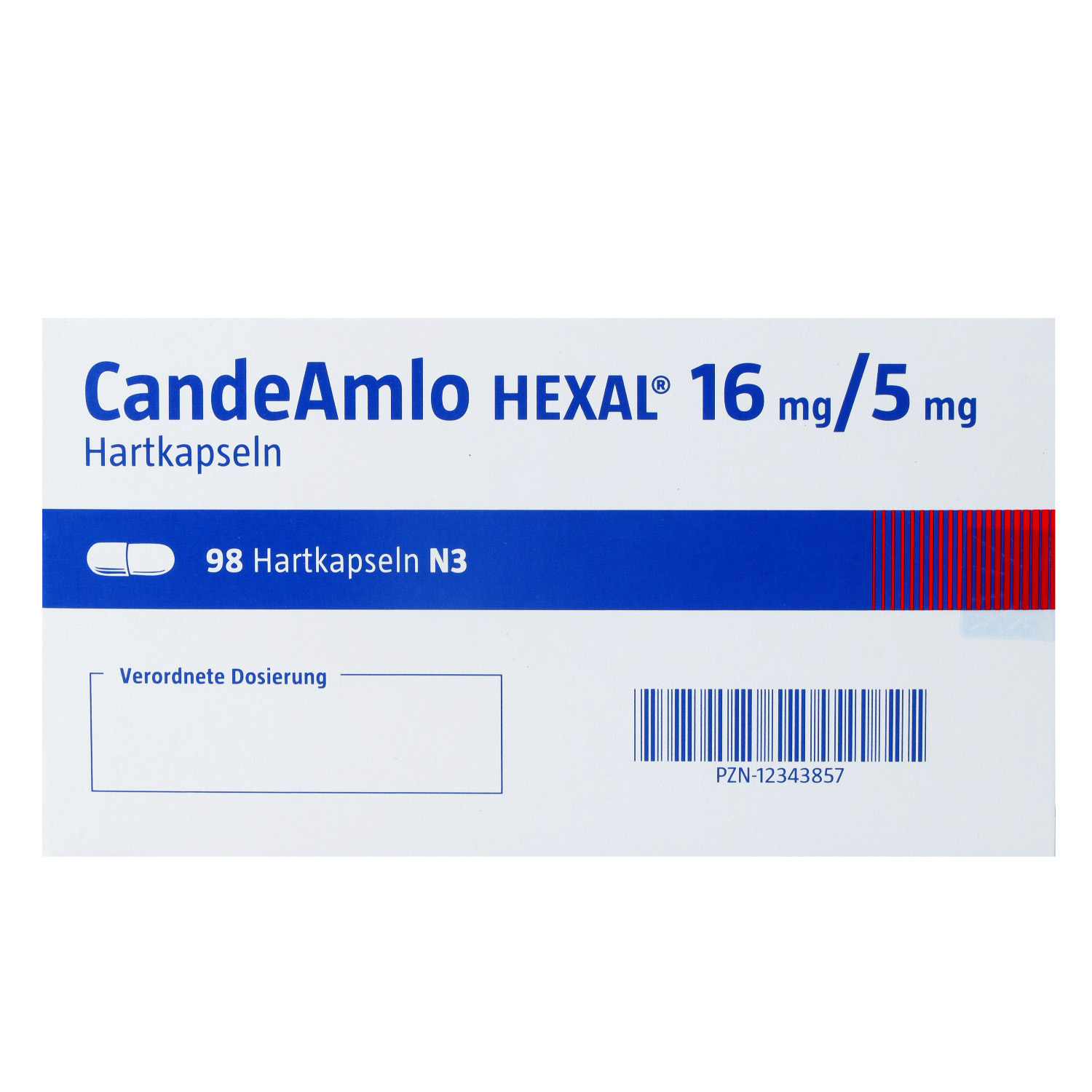 CANDEAMLO HEXAL 16 mg/5 mg Hartkapseln