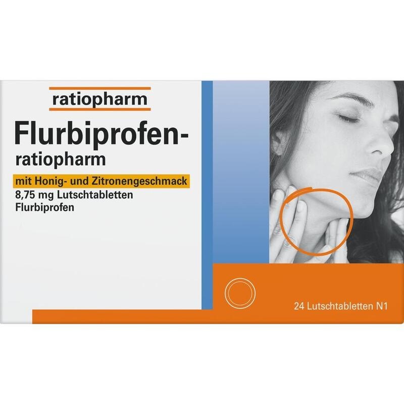 FLURBIPROFEN-ratio.m.Honig-u.Zitroneng.8,75mg Lut.