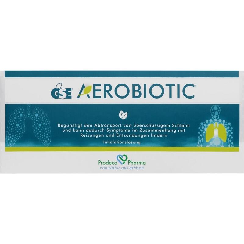 GSE Aerobiotic Einmal-Amp.f.Vernebler Inhal.-Lsg.