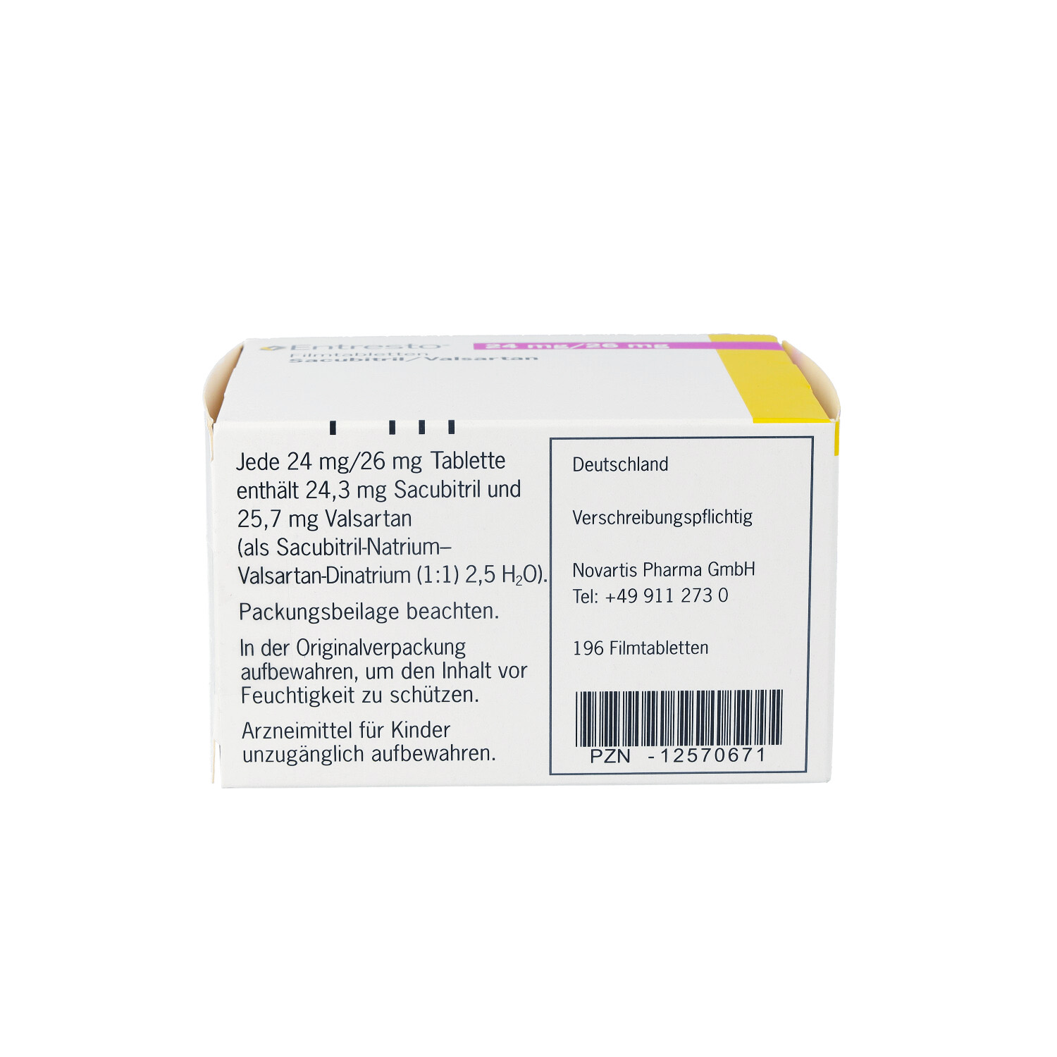 ENTRESTO 24 mg/26 mg Filmtabletten