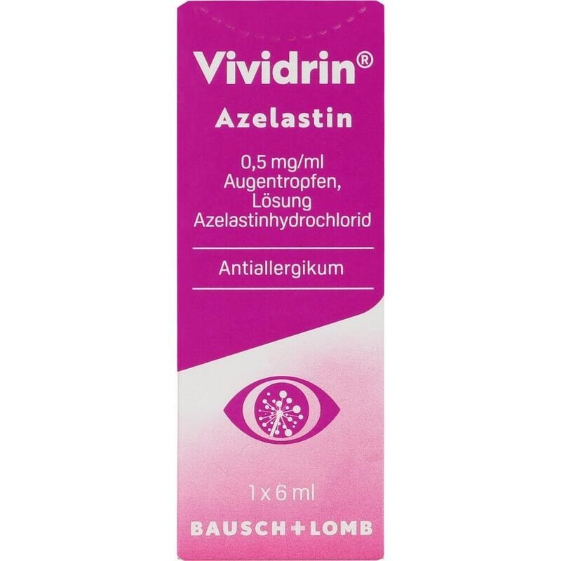 VIVIDRIN Azelastin 0,5 mg/ml Augentropfen