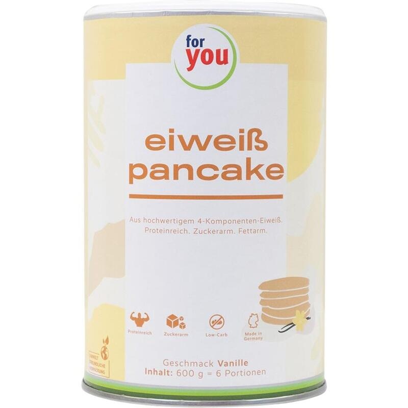 FOR YOU eiweiß pancakes Vanille Pulver