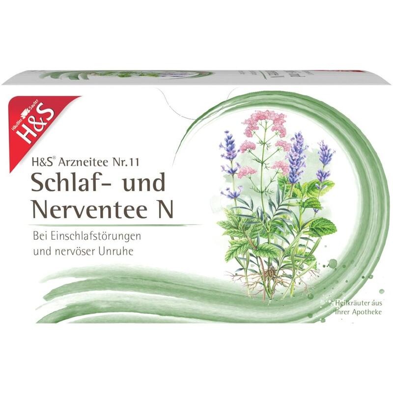 H&S Schlaf- und Nerventee N Filterbeutel