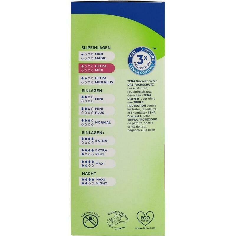 TENA DISCREET Inkontinenz Slipeinl.ultra mini